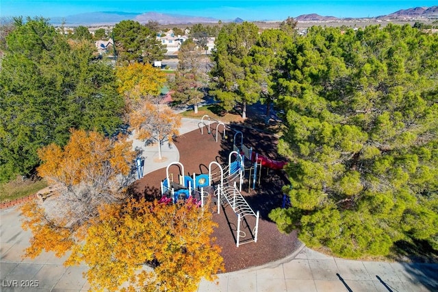 1424 Colt Dr, Henderson, NV 89002 - aerial view of mountains
