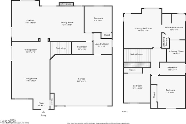 1424 Colt Dr, Henderson, NV 89002 - view of home floor plan