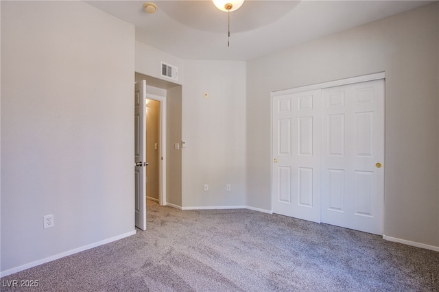 7167 Durango Dr Unit 111, Las Vegas, NV 89148 - unfurnished bedroom with carpet floors and a closet