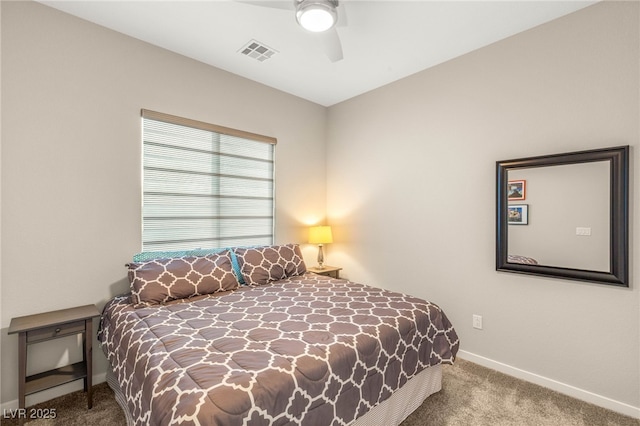 186 Vista Balla Ave, Las Vegas, NV 89138 - carpeted bedroom with baseboards and a ceiling fan