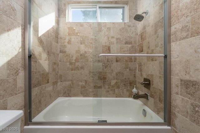 2917 Chapala Dr, Las Vegas, NV 89120 - full bath with bath / shower combo with glass door