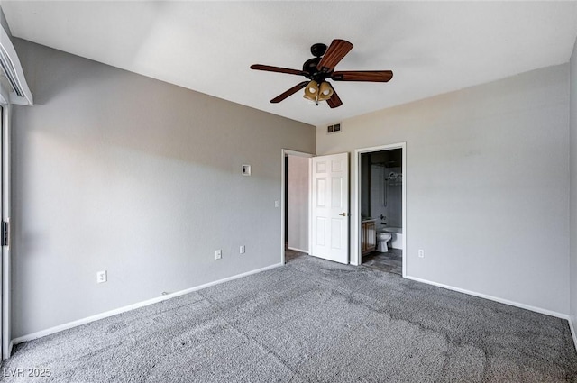 8555 W Russell Rd Unit 2015, Las Vegas, NV 89113 - unfurnished bedroom featuring carpet flooring, ensuite bathroom, and a ceiling fan