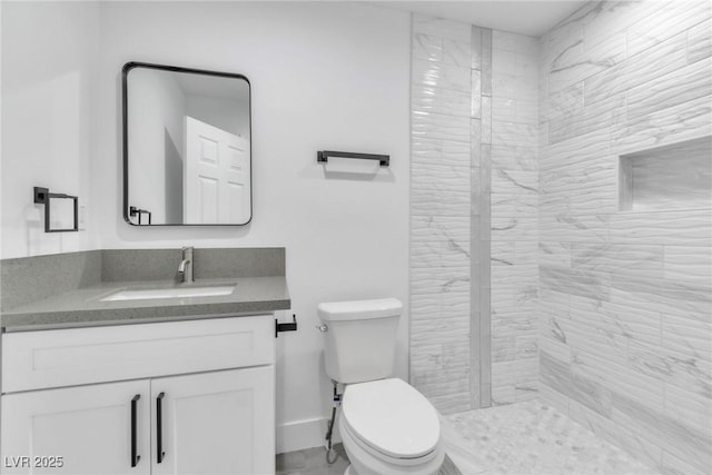 244 N 19th St, Las Vegas, NV 89101 - full bathroom featuring vanity and tiled shower