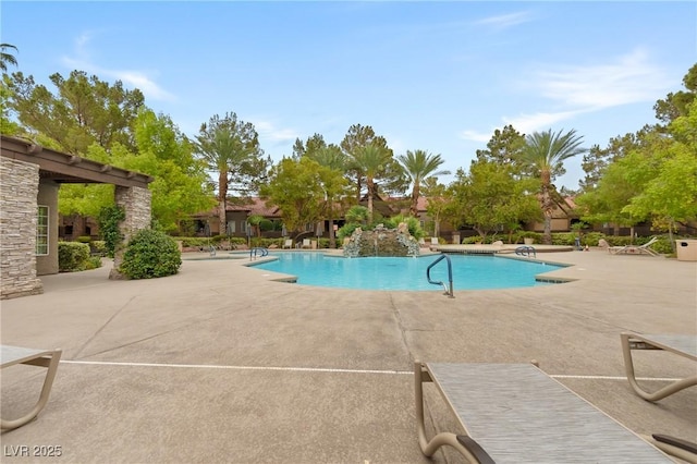 2200 S Fort Apache Rd Unit 1114, Las Vegas, NV 89117 - community pool featuring a patio