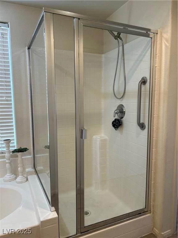 4013 Kindhearted Ct, North Las Vegas, NV 89032 - bathroom featuring a shower stall