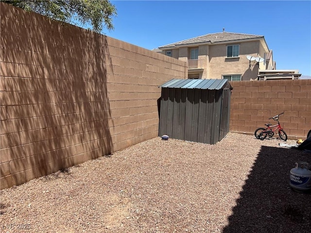 4013 Kindhearted Ct, North Las Vegas, NV 89032 - fenced backyard with a shed