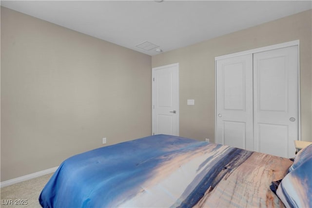 7104 Stockton Dunes St, North Las Vegas, NV 89084 - bedroom with carpet flooring and a closet