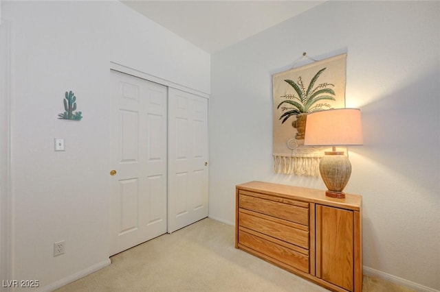 1734 Marshall Dr, Henderson, NV 89014 - bedroom featuring light carpet and a closet