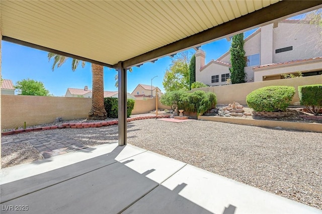 1734 Marshall Dr, Henderson, NV 89014 - fenced backyard featuring a patio