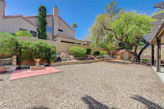 1734 Marshall Dr, Henderson, NV 89014 - view of yard featuring a patio area