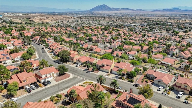 1734 Marshall Dr, Henderson, NV 89014 - aerial perspective of suburban area with mountains