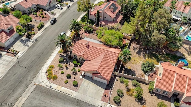 1734 Marshall Dr, Henderson, NV 89014 - aerial perspective of suburban area
