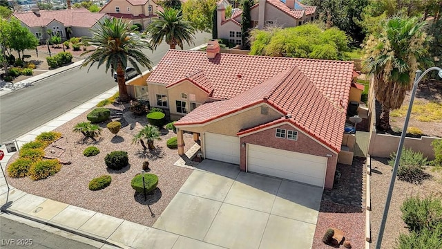 1734 Marshall Dr, Henderson, NV 89014 - aerial perspective of suburban area