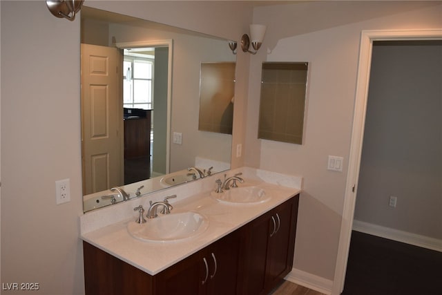 150 N Las Vegas Blvd Unit 1217, Las Vegas, NV 89101 - bathroom with double vanity