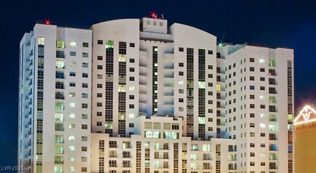 150 N Las Vegas Blvd Unit 1217, Las Vegas, NV 89101 - view of property at twilight