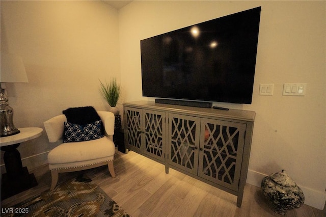 9584 Jadeite Ln, Las Vegas, NV 89143 - living area featuring wood finished floors