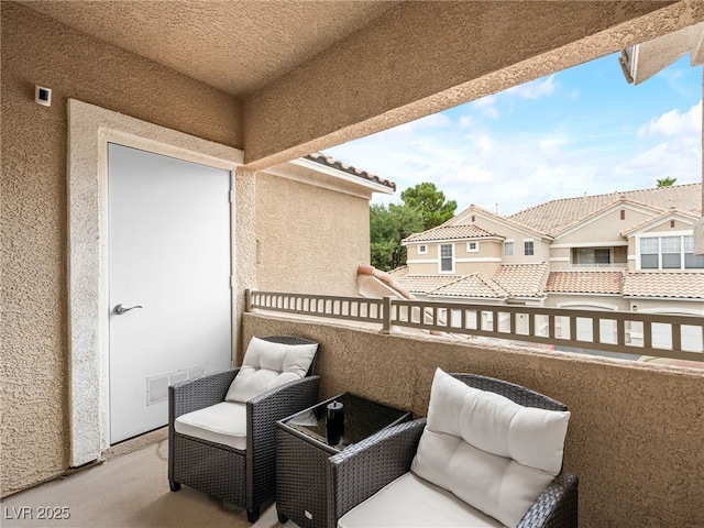 5855 Valley Dr Unit 2119, North Las Vegas, NV 89031 - balcony featuring a residential view