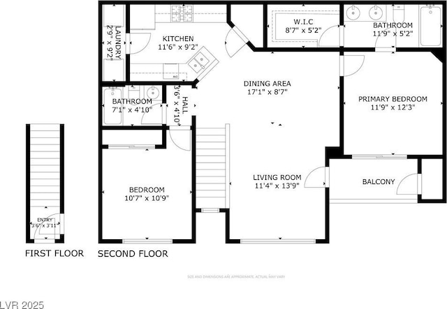 5855 Valley Dr Unit 2119, North Las Vegas, NV 89031 - view of home floor plan