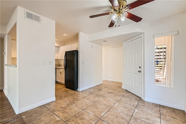 5000 Red Rock St Unit 105, Las Vegas, NV 89118 - entrance foyer featuring ceiling fan, light tile patterned floors, and recessed lighting