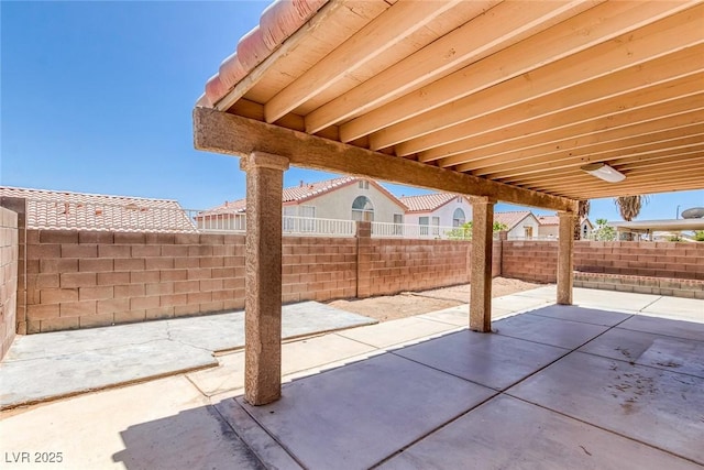 3664 Summer Picnic Ct, Las Vegas, NV 89147 - fenced backyard featuring a patio
