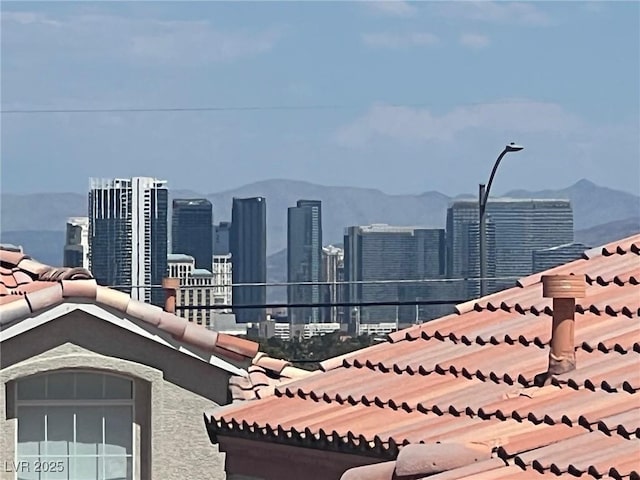 3664 Summer Picnic Ct, Las Vegas, NV 89147 - view of city skyline with mountains