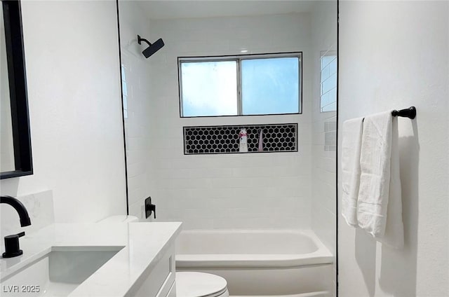 5321 Westleigh Ave, Las Vegas, NV 89146 - bathroom with vanity and shower / bath combination