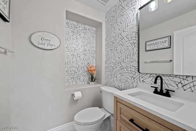 7012 Geese Gathering St, North Las Vegas, NV 89084 - bathroom featuring backsplash and vanity