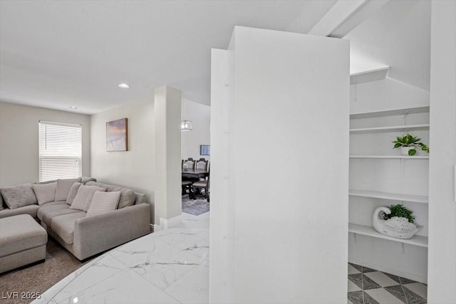 7012 Geese Gathering St, North Las Vegas, NV 89084 - living area featuring built in features and recessed lighting