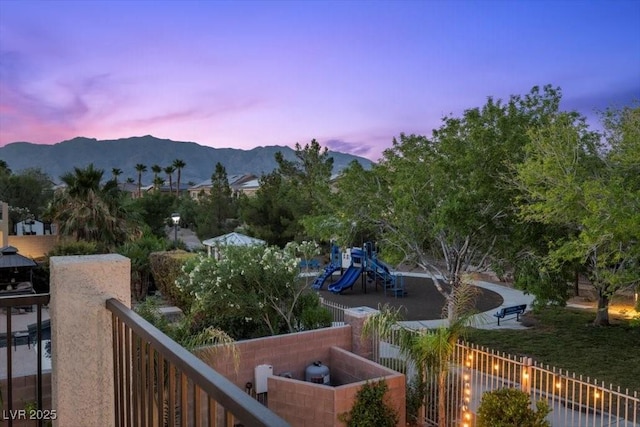 7012 Geese Gathering St, North Las Vegas, NV 89084 - view of mountain backdrop