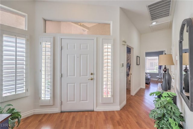 4770 Big Draw Dr, North Las Vegas, NV 89031 - entrance foyer featuring light wood-style flooring and baseboards