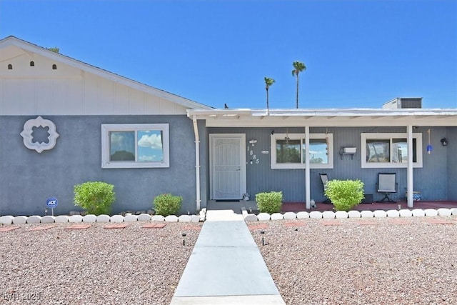 1885 Valley Dr, Las Vegas, NV 89108 - ranch-style home with covered porch