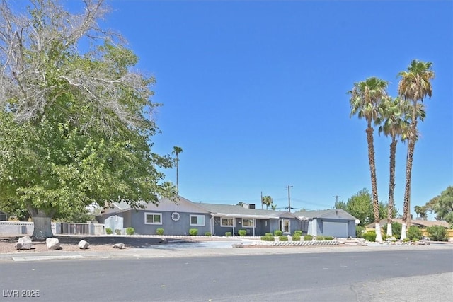 1885 Valley Dr, Las Vegas, NV 89108 - view of front of property with a garage
