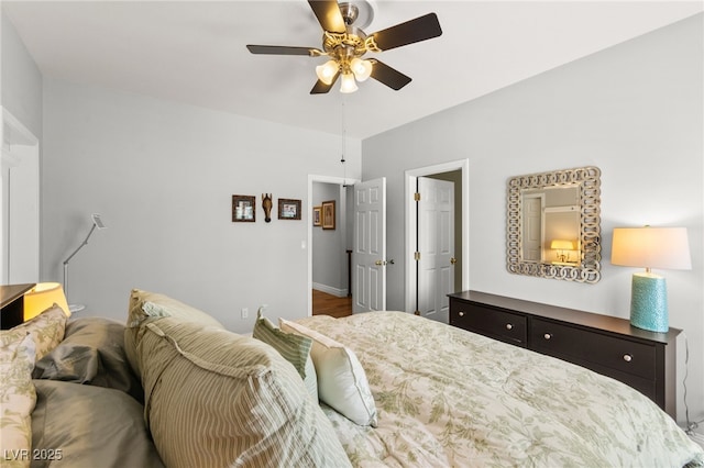 7428 Doe Ave, Las Vegas, NV 89117 - bedroom featuring ceiling fan