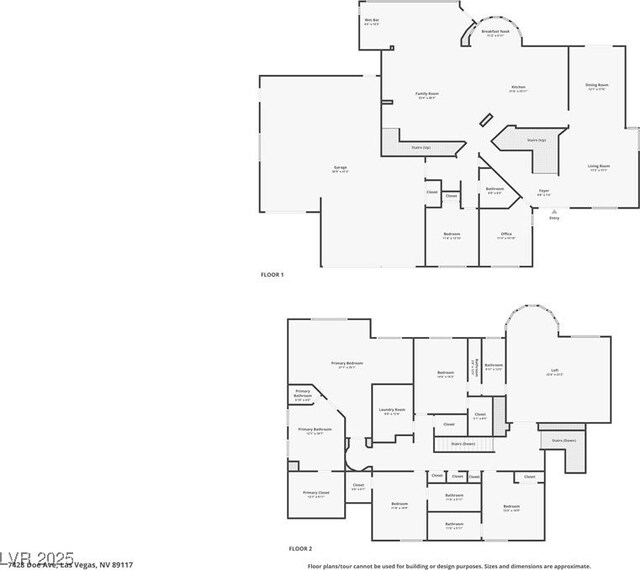 7428 Doe Ave, Las Vegas, NV 89117 - view of home floor plan