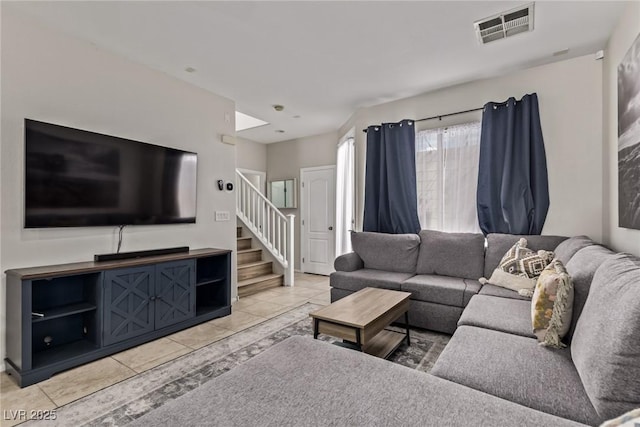 1739 Spanish Sky Ave, Las Vegas, NV 89183 - living room with stairway