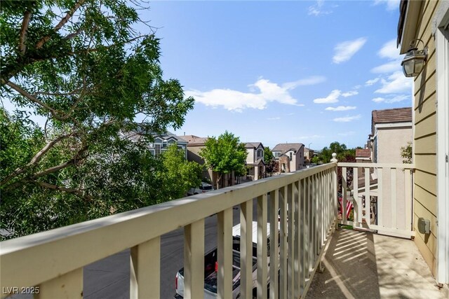 1739 Spanish Sky Ave, Las Vegas, NV 89183 - balcony with a residential view