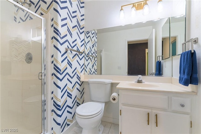 3650 Russian Olive St, North Las Vegas, NV 89032 - bathroom featuring a stall shower and vanity