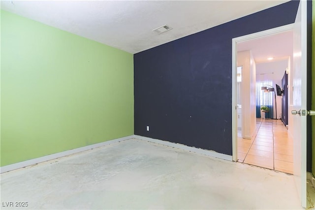 3650 Russian Olive St, North Las Vegas, NV 89032 - empty room with concrete flooring and baseboards