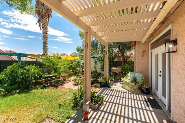 3650 Russian Olive St, North Las Vegas, NV 89032 - view of patio / terrace with a pergola