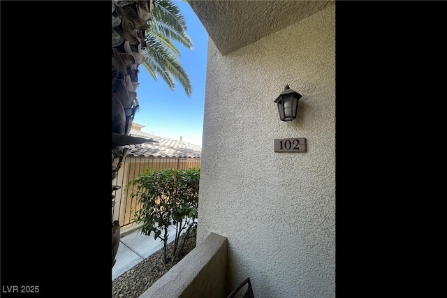 7155 S Durango Dr Unit 102, Las Vegas, NV 89113 - exterior view of stucco siding