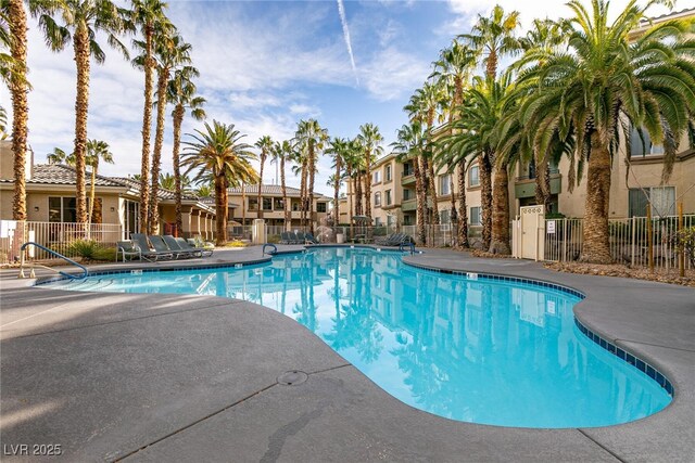 7155 S Durango Dr Unit 102, Las Vegas, NV 89113 - community pool with a residential view