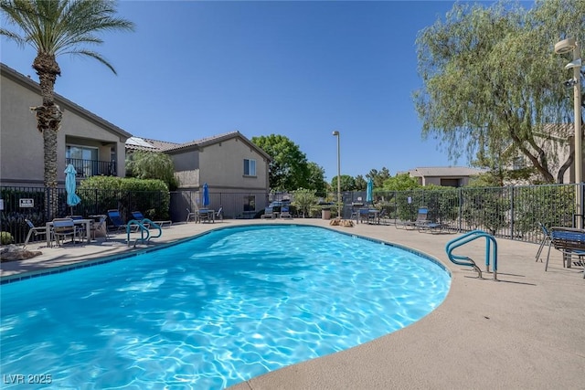 4625 Centisimo Dr Unit 202, North Las Vegas, NV 89084 - community pool featuring a patio