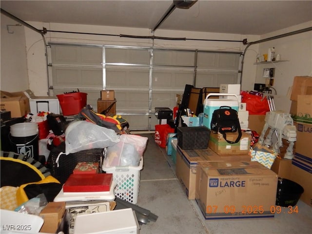 3428 Strawberry Roan Rd, North Las Vegas, NV 89032 - garage featuring a garage door opener