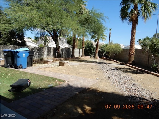 3428 Strawberry Roan Rd, North Las Vegas, NV 89032 - view of fenced backyard