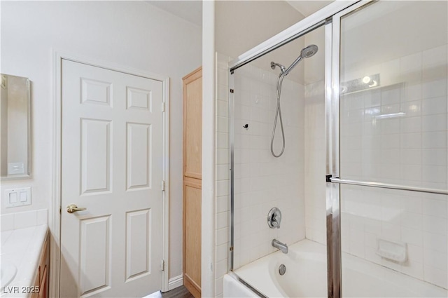 1050 E Cactus Ave Unit 2110, Las Vegas, NV 89183 - full bathroom with bath / shower combo with glass door and vanity