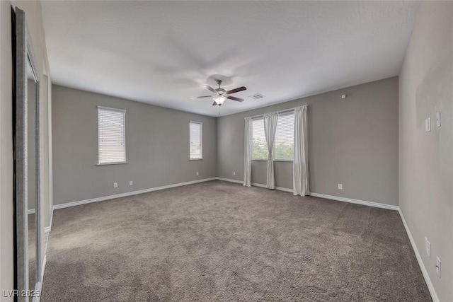 12313 Old Muirfield St, Las Vegas, NV 89141 - spare room with a ceiling fan and carpet flooring