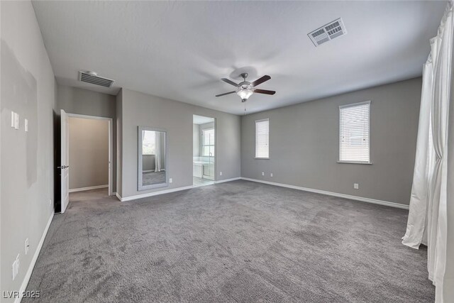 12313 Old Muirfield St, Las Vegas, NV 89141 - carpeted empty room with a ceiling fan and baseboards