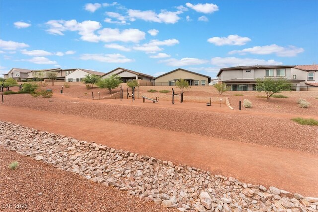 10280 Midnight Meteor Ave, Las Vegas, NV 89166 - view of yard with a residential view