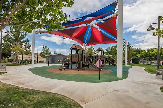 10280 Midnight Meteor Ave, Las Vegas, NV 89166 - view of community jungle gym