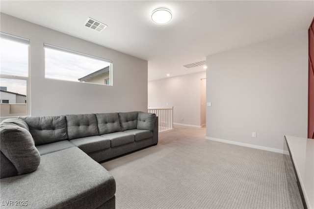 10280 Midnight Meteor Ave, Las Vegas, NV 89166 - living room with light colored carpet and baseboards